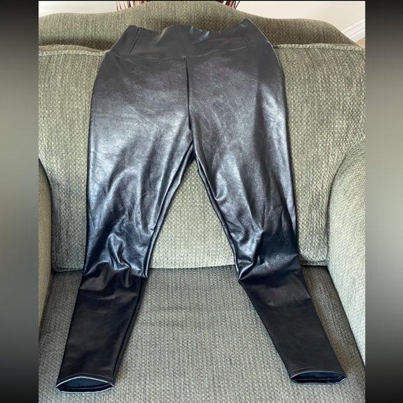 Brass Plum BP Pants - BP Nordstrom Brass Plum EUC Black Faux Leather Leggings Size Small